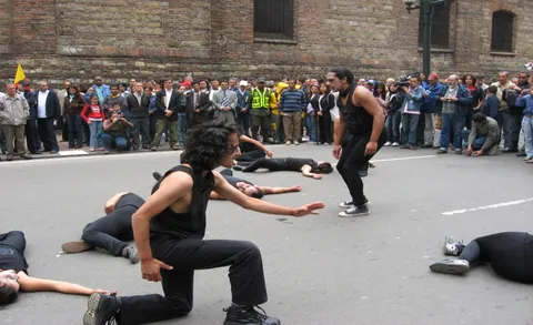el teatro callejero